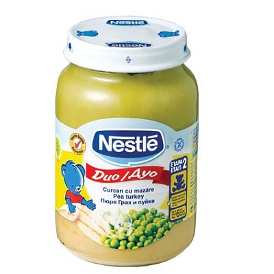Duo / Curcan cu mazare 200 g