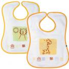 Set 2 bavete captusite cu plastic