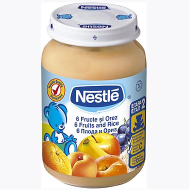 6 fructe cu orez BIG 200 g g