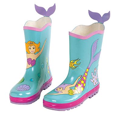 Cizmulite din cauciuc Sirena de la Kidorable