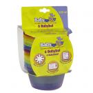 Set 6 boluri cu capac 0 % BPA