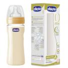 Biberon Evolution 250 ml, tetina din silicon cu flux normal, 0+