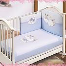 Lenjerie patut (6 piese)- Sestetto Long RABBIT BLUE