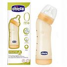 Biberon Evolution in unghi 250ml, tetina din silicon cu flux normal, 0+