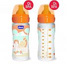 WB Biberon PP, 250 ml romantic,T.c. flux reglabil,2+, 0%BPA