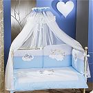 Lenjerie patut (3 piese) - Terzetto Rabbit BLUE