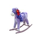 Calut balansoar din plus, cu sunete Rocking Horse