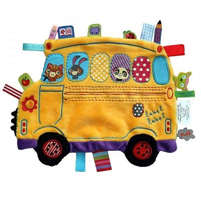 Minipaturica de somn si joaca Holiday Schoolbus