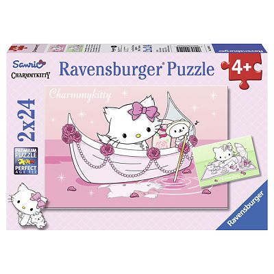 Puzzle Hello Kitty, 2x24 piese