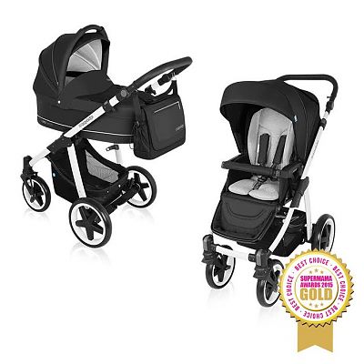 Carucior Multifunctional 2 in 1 Lupo Comfort 10 Black 2016