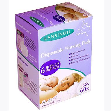 Tampoane superabsorbante pentru san, 60 buc
