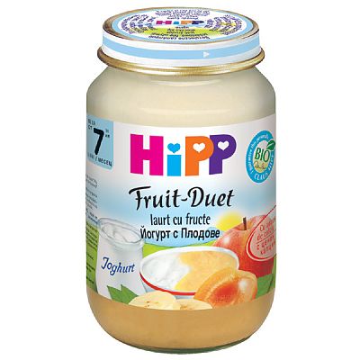 Duet iaurt cu fructe, 160 gr