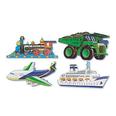 Puzzle de podea Mijloace de transport