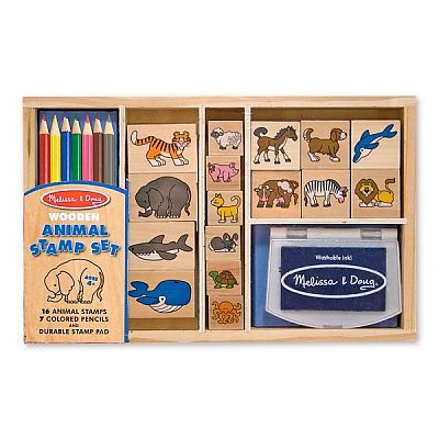 Set de stampile cu Animale