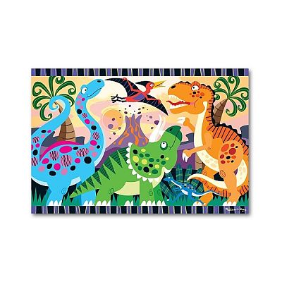 Puzzle de podea Inceputurile dinozaurilor