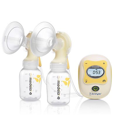 Pompa de san dubla electrica -Freestyle-bifazica, hands free+set calatorie