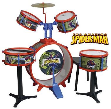 Set tobe Spiderman, baterie