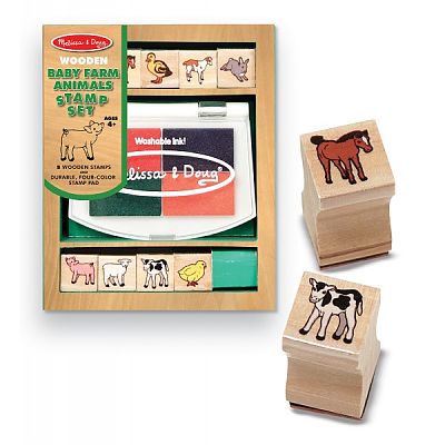 Set de stampile Pui de animale domestice