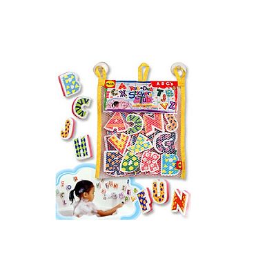 Litere stickere pentru baie