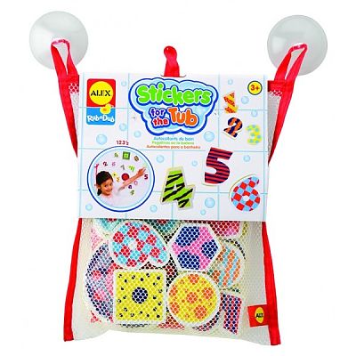 Stickere pentru baie Numere si forme