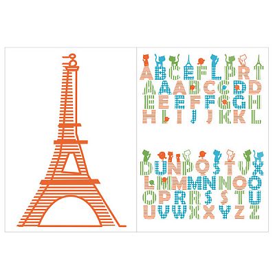 LICHIDARE STOC - Tatuaj de perete (sticker) Candide Paris