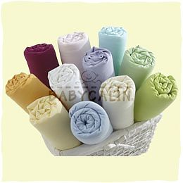 Cearsaf pentru patut 120 x 60 cm OLIVE