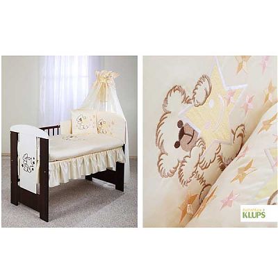 Set lenjerie copii 6 piese Teddy Stars