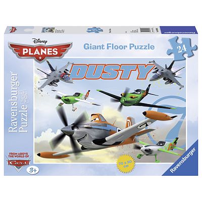 Puzzle Neinfricatul Dusty, 24 Piese