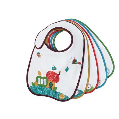 Set 5 bavete bumbac/plastic S1/2