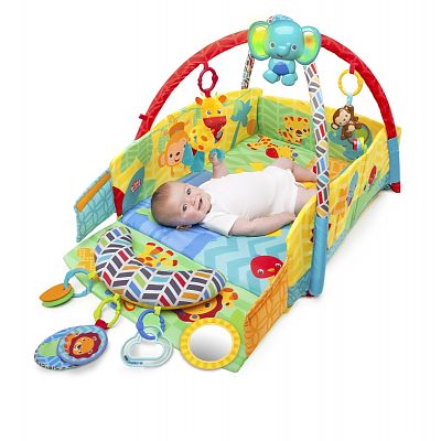 Salteluta de joaca 5 in 1 Sunny Safari Baby's Play Place