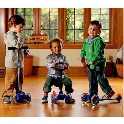 Trotineta 3in1 Blue 1-6 ani