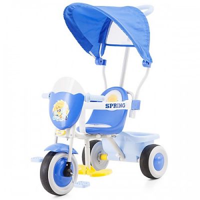 Tricicleta cu copertina Spring BLUE