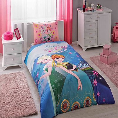 Lenjerie copii Disney Frozen ELSA & ANNA