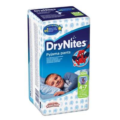 Chilot absorbant noapte pentru baieti DryNites, 4-7 ani, 10 bucati