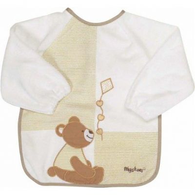 BAVETA CU MANECA FROTIR/PVC 39X30 CM URS PLAYSHOES