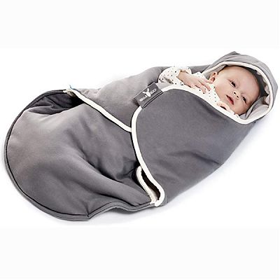 Paturica Coco reversibila grey/silver Wallaboo
