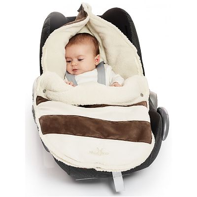 Port Bebe 0-12 luni Striped chocolat