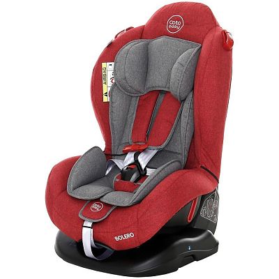Scaun auto Bolero 0-25 Kg -Melange Rosu