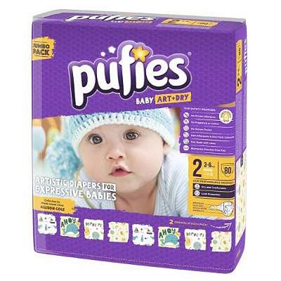 Scutece Baby Art mini nr.2; 3-6 kg (jumbo pack) 80 buc