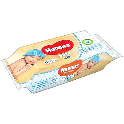 Servetele umede Pure, 56 bucati