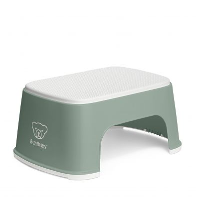 Treapta inaltator pentru baie – Step Stool – Deep Green / White